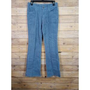 Vintage Unionbay Women Corduroy Pants Juniors 5 Blue Sparkle Glitter